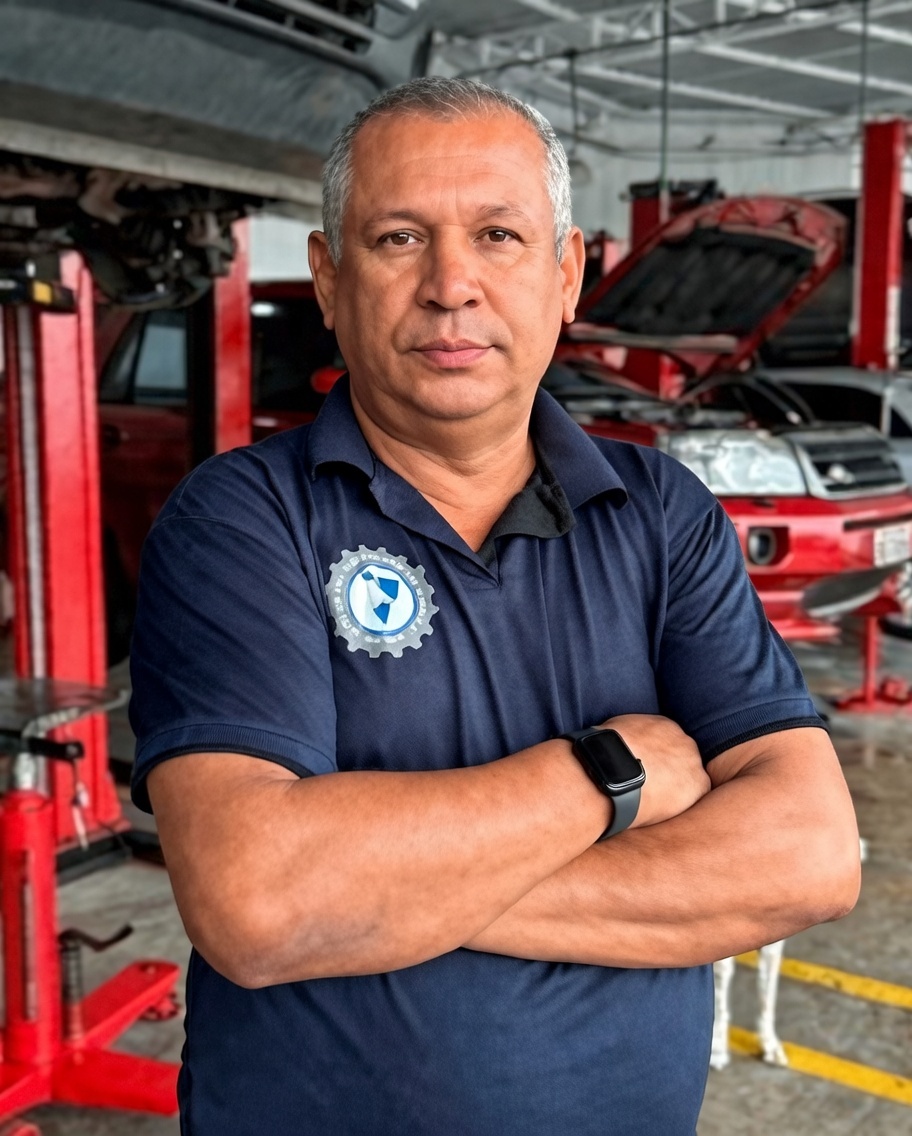 Diretor Geral. <br>Professor Especialista em Transmissão Automáticas e Automatizadas